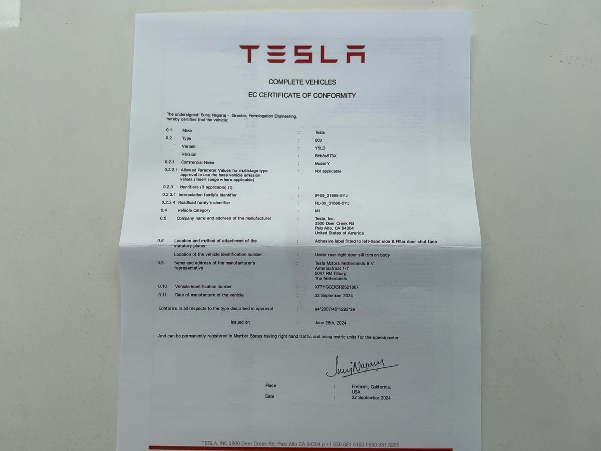 Tesla Model d'occasion