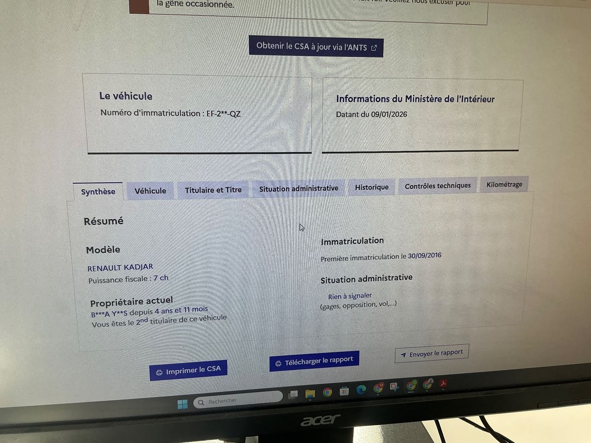 Renault Kadjar d'occasion