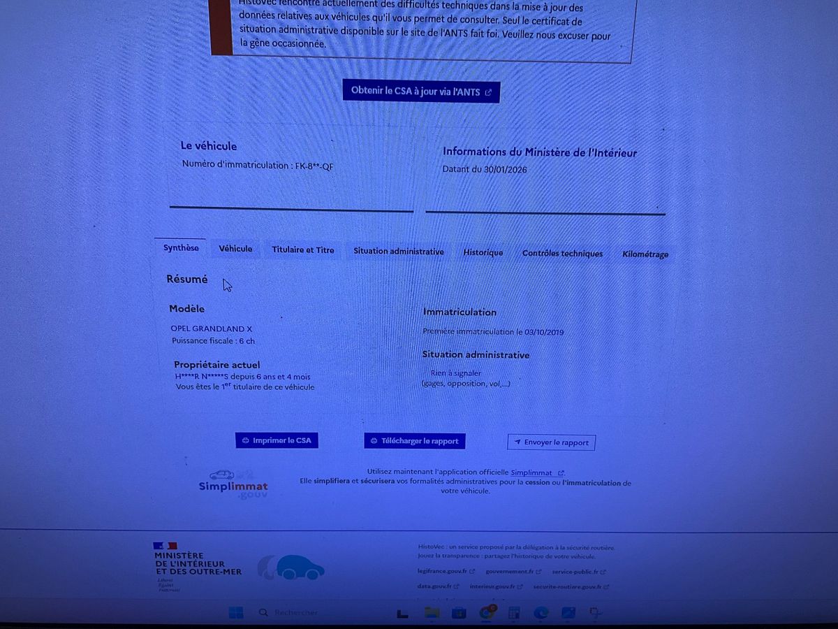 Opel Grandland d'occasion