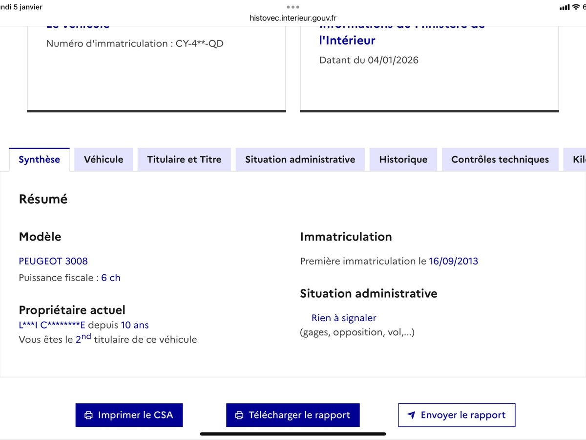 Peugeot 3008 d'occasion