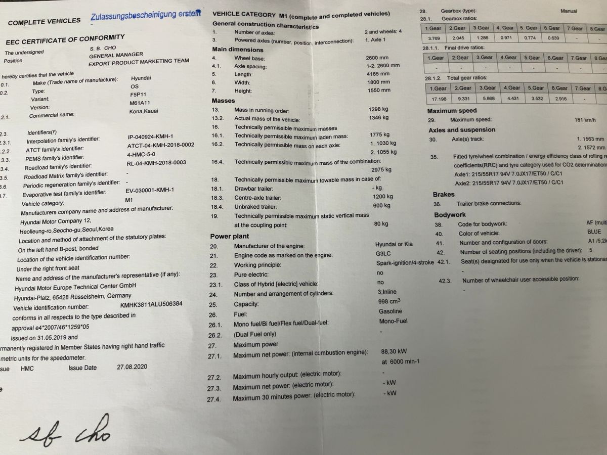Hyundai Kona d'occasion