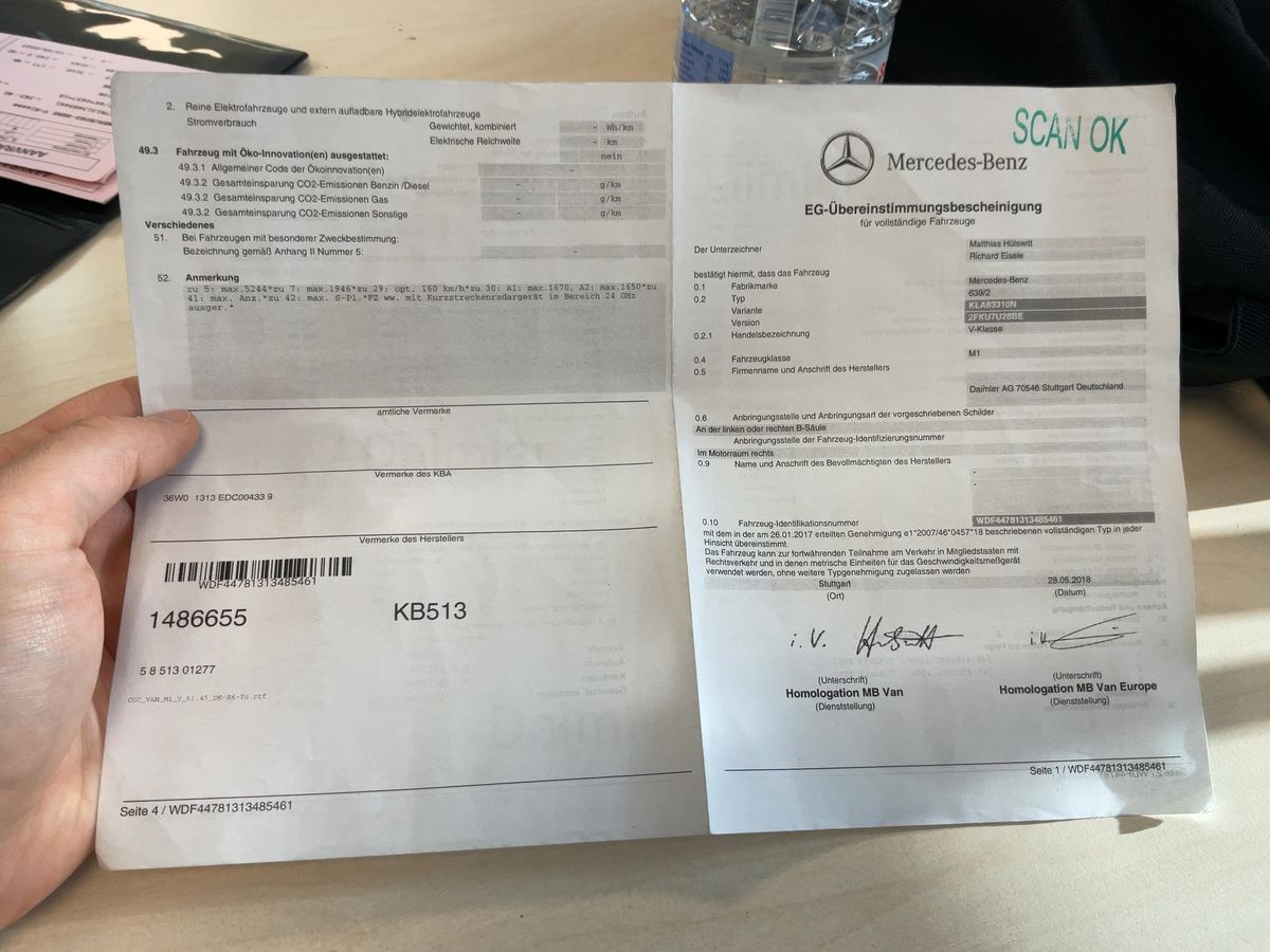 Mercedes-Benz V-Klasse d'occasion