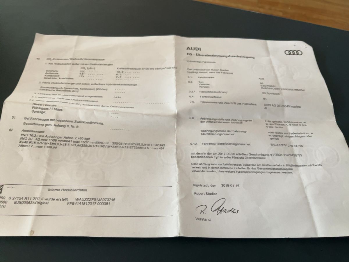 Audi S5 d'occasion