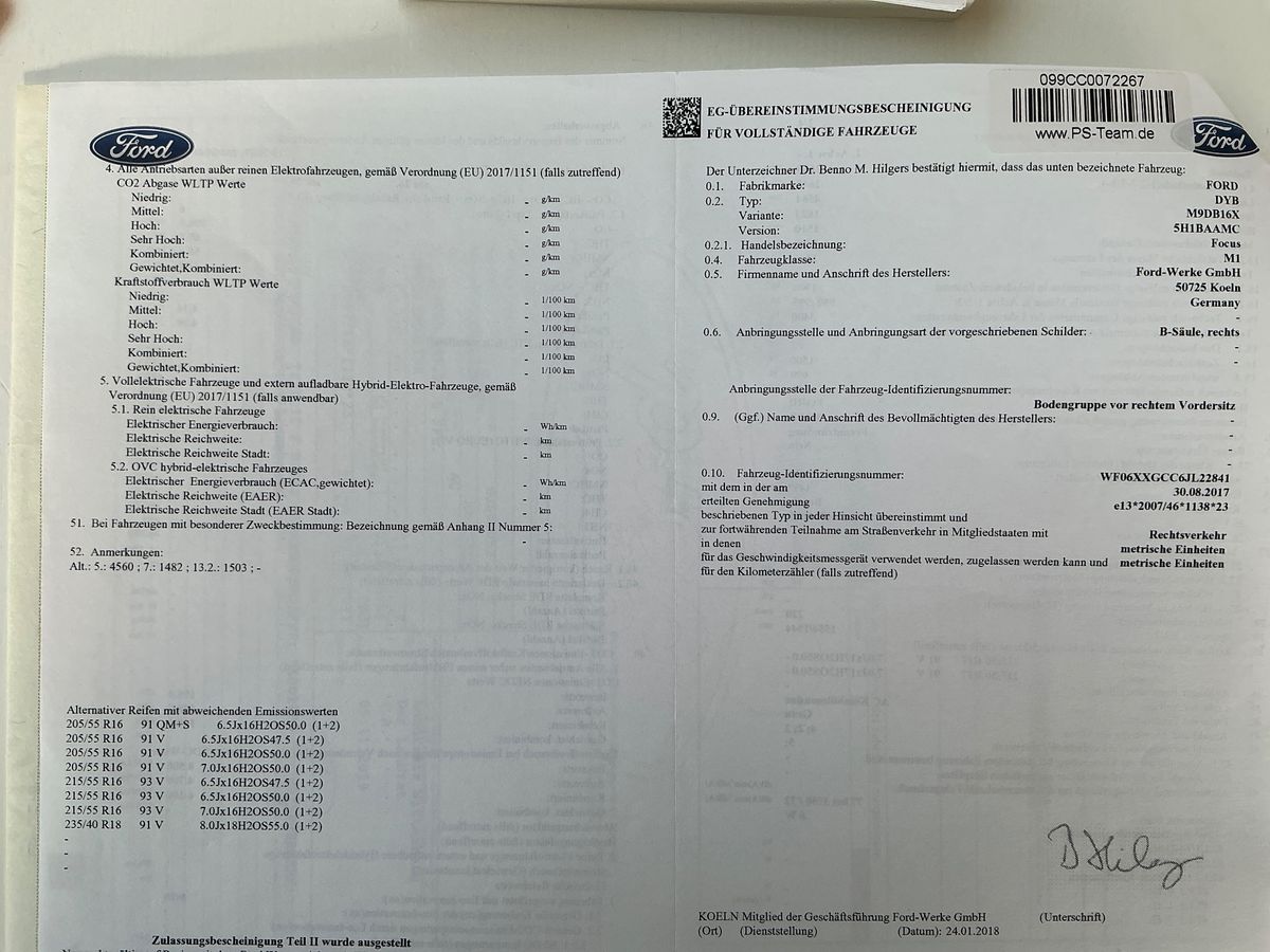 Ford Focus d'occasion