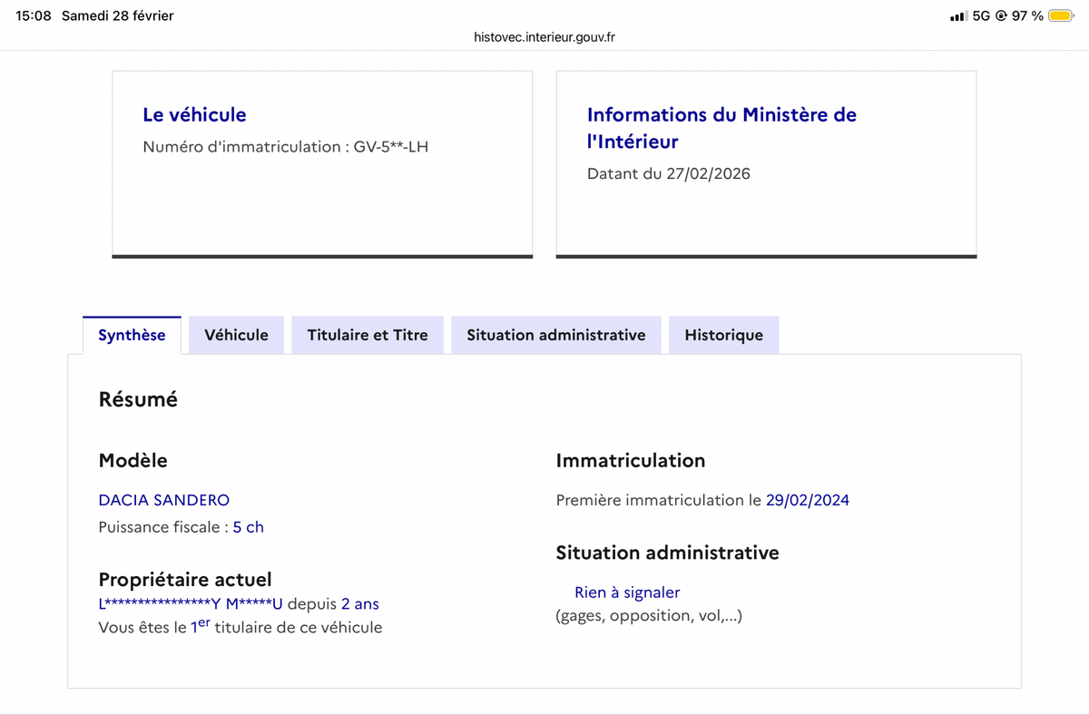 Dacia Sandero d'occasion