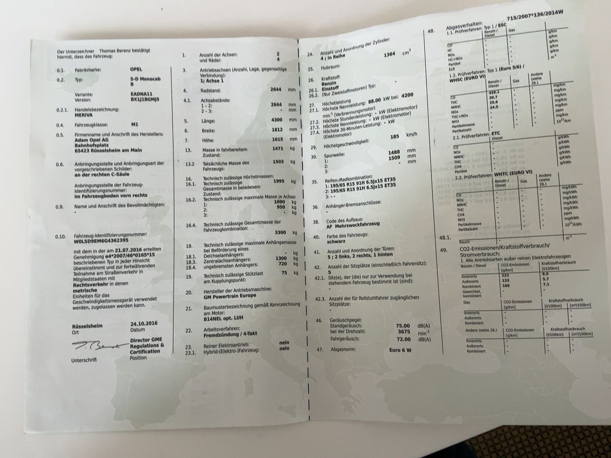 Opel Meriva d'occasion