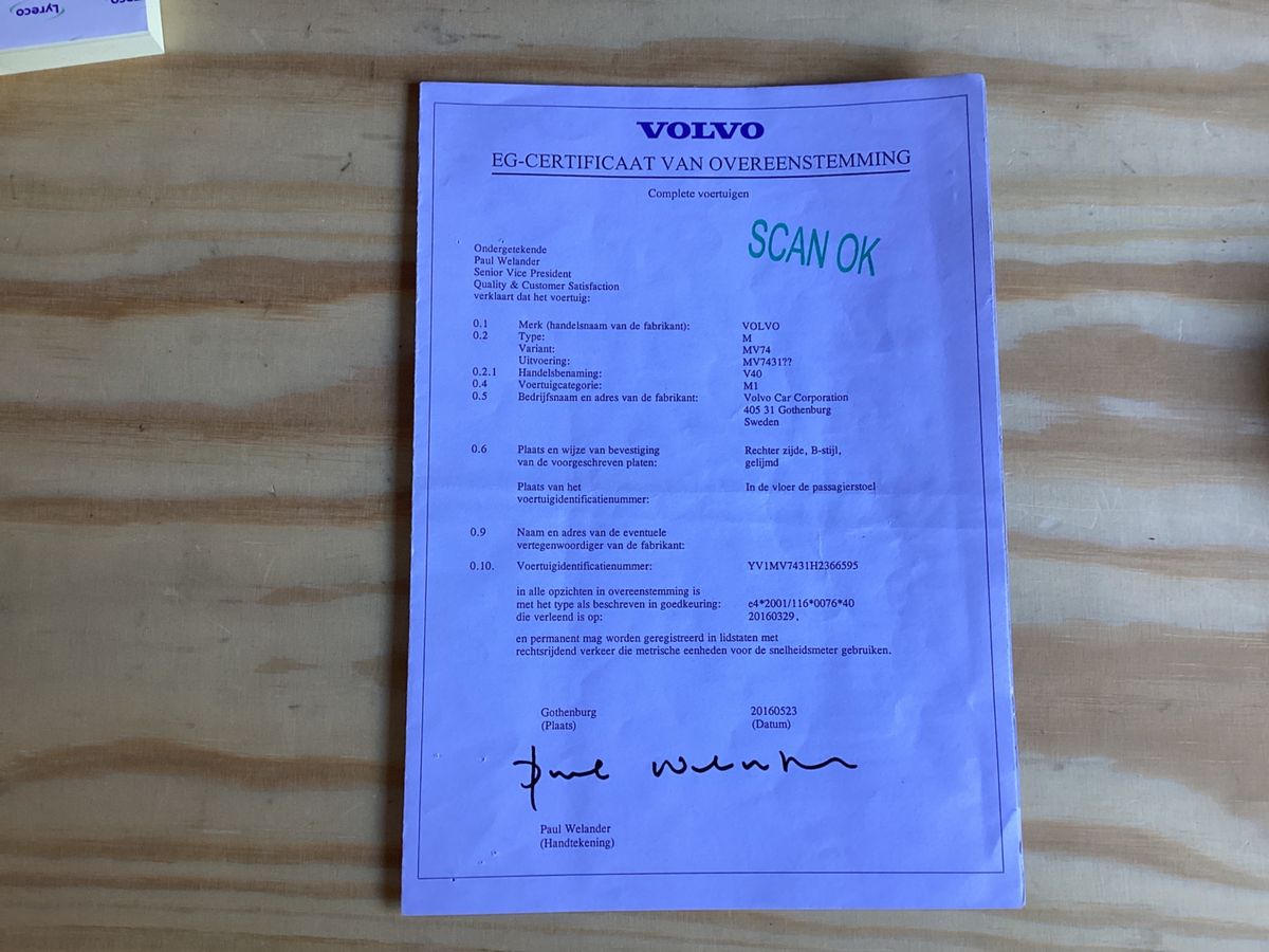 Volvo V40 2.0 D2 Kinetic