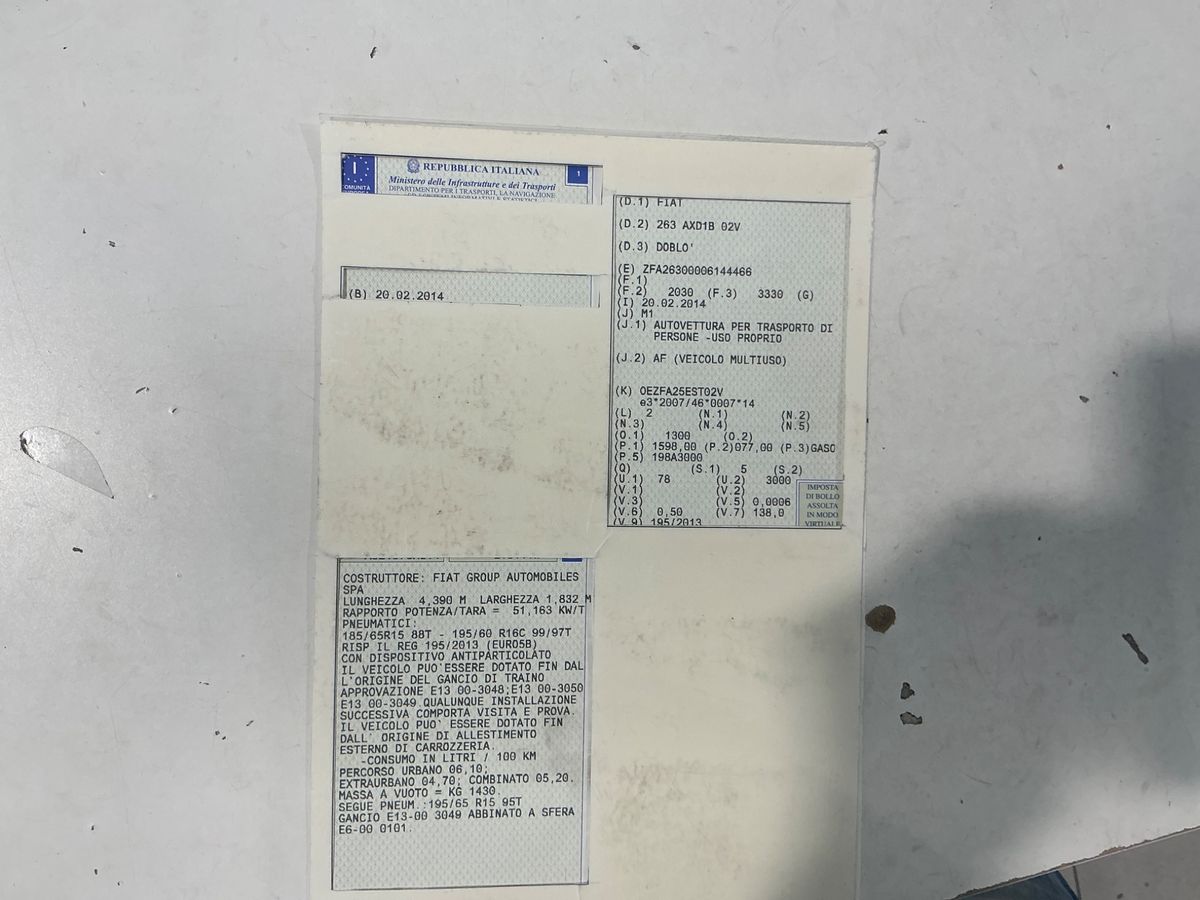 Fiat Doblo d'occasion