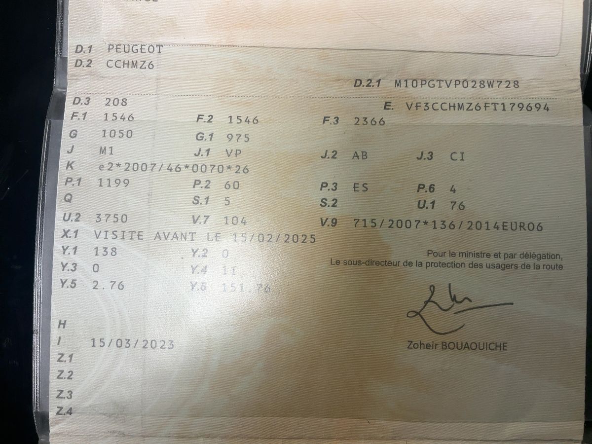 Peugeot 208 d'occasion