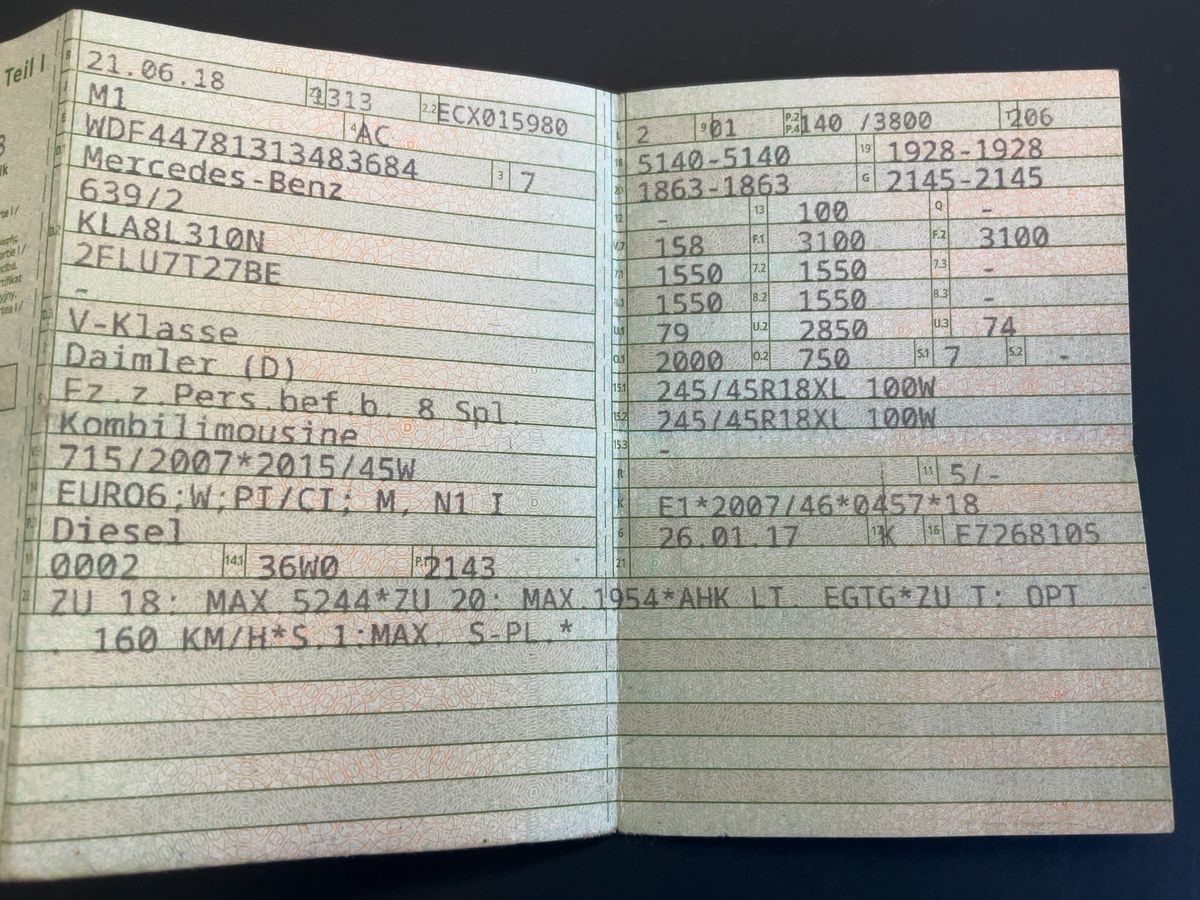 Mercedes-Benz V-Klasse d'occasion