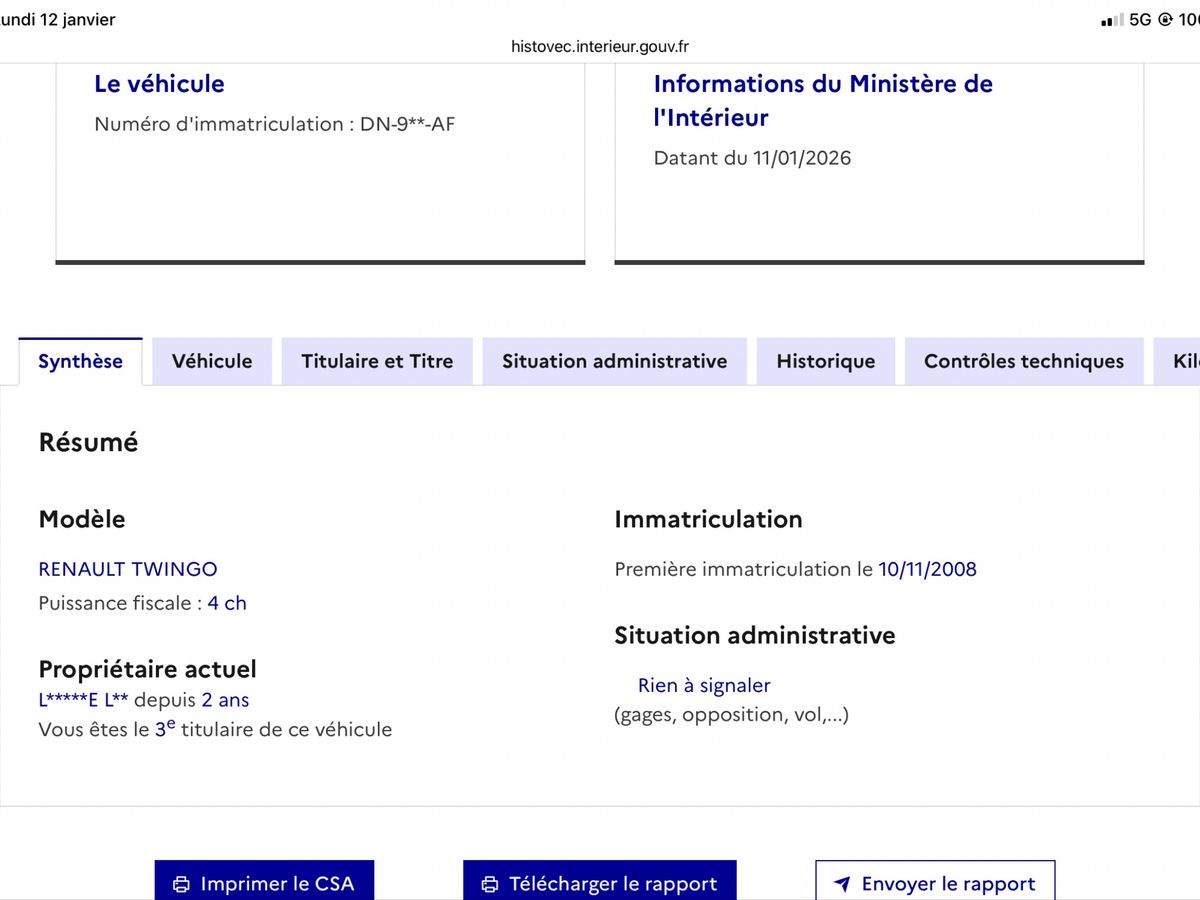 Renault Twingo d'occasion