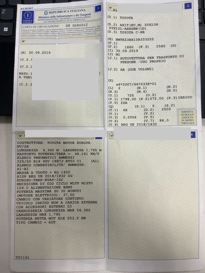 Toyota C-HR d'occasion