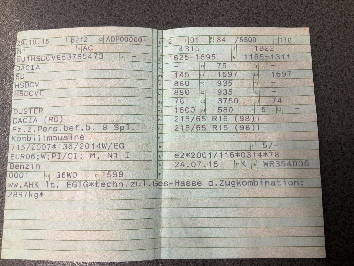 Dacia Duster 1.6 SCe Laureate 4x2