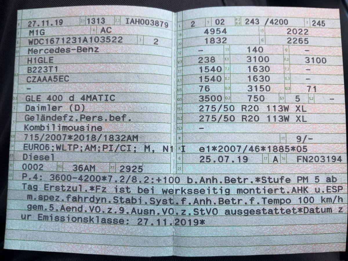 Mercedes-Benz GLE-Klasse d'occasion