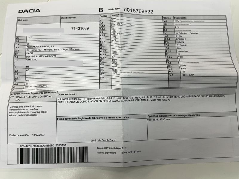 Dacia Sandero 1.0 TCe LPG Expression — zdjęcie 16