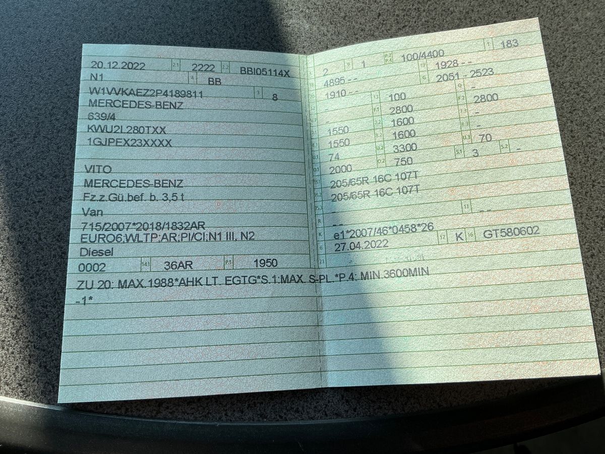 Mercedes-Benz Vito d'occasion