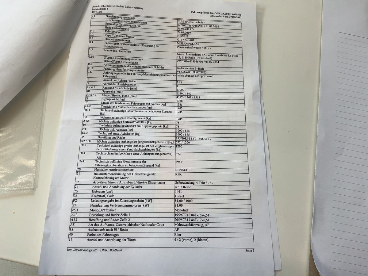 Nissan Pulsar d'occasion