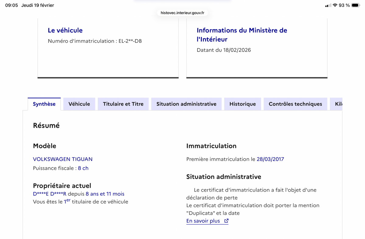 Volkswagen Tiguan d'occasion