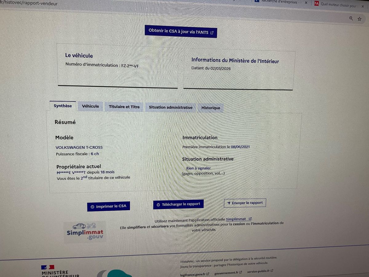 Volkswagen T-Cross d'occasion