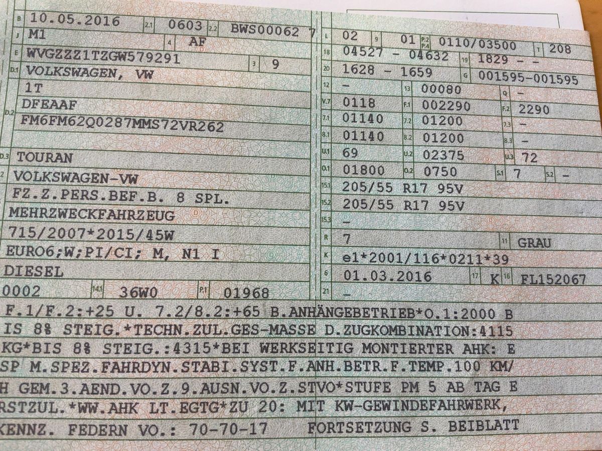 Volkswagen Touran d'occasion