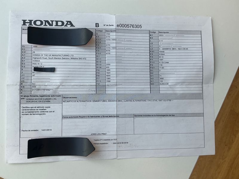 Honda CR-V 1.6 DTEC Lifestyle 4WD — zdjęcie 16