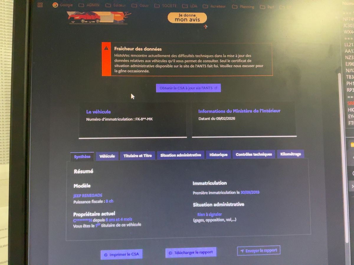 Jeep Renegade d'occasion