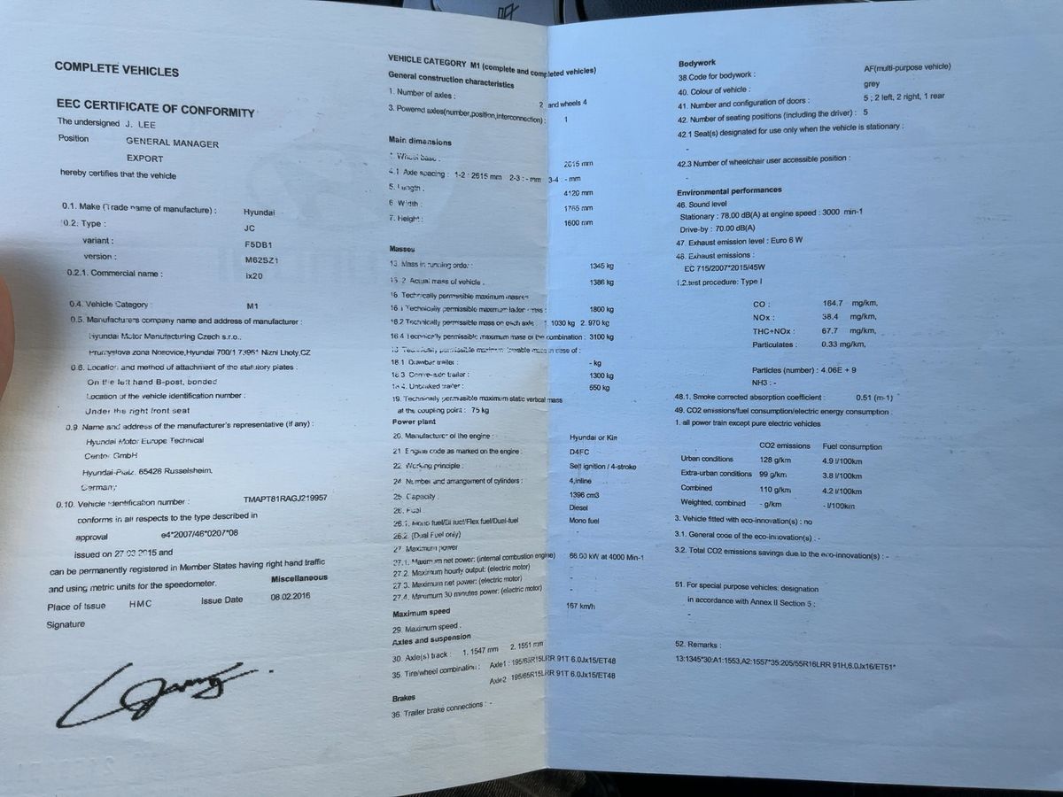 Hyundai ix20 d'occasion