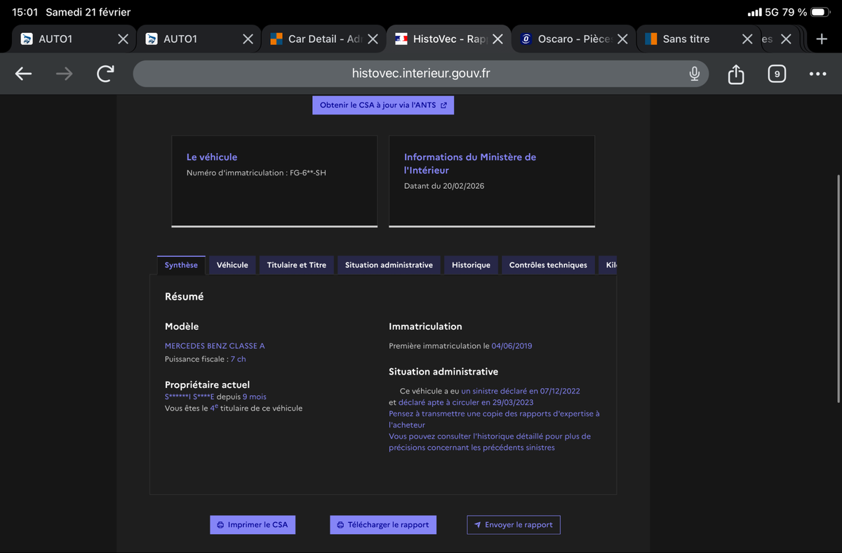 Mercedes-Benz A-Klasse d'occasion