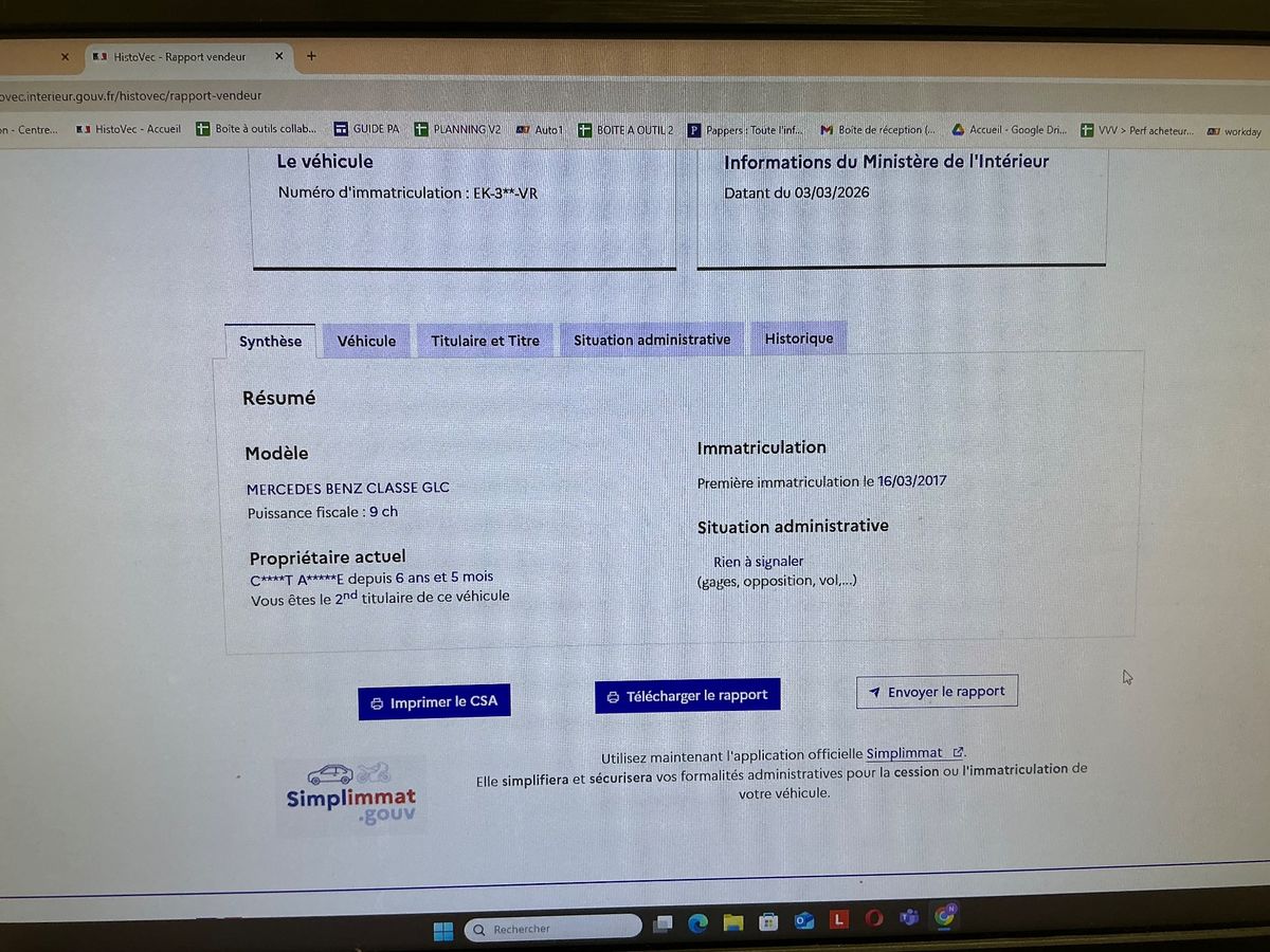 Mercedes-Benz GLC-Klasse d'occasion