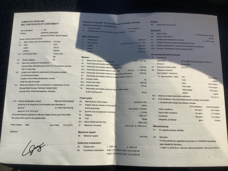 Hyundai ix35 2.0 CRDi Trend AWD — zdjęcie 16