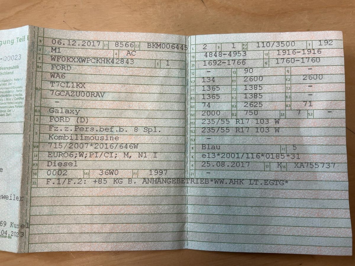 Ford Galaxy d'occasion