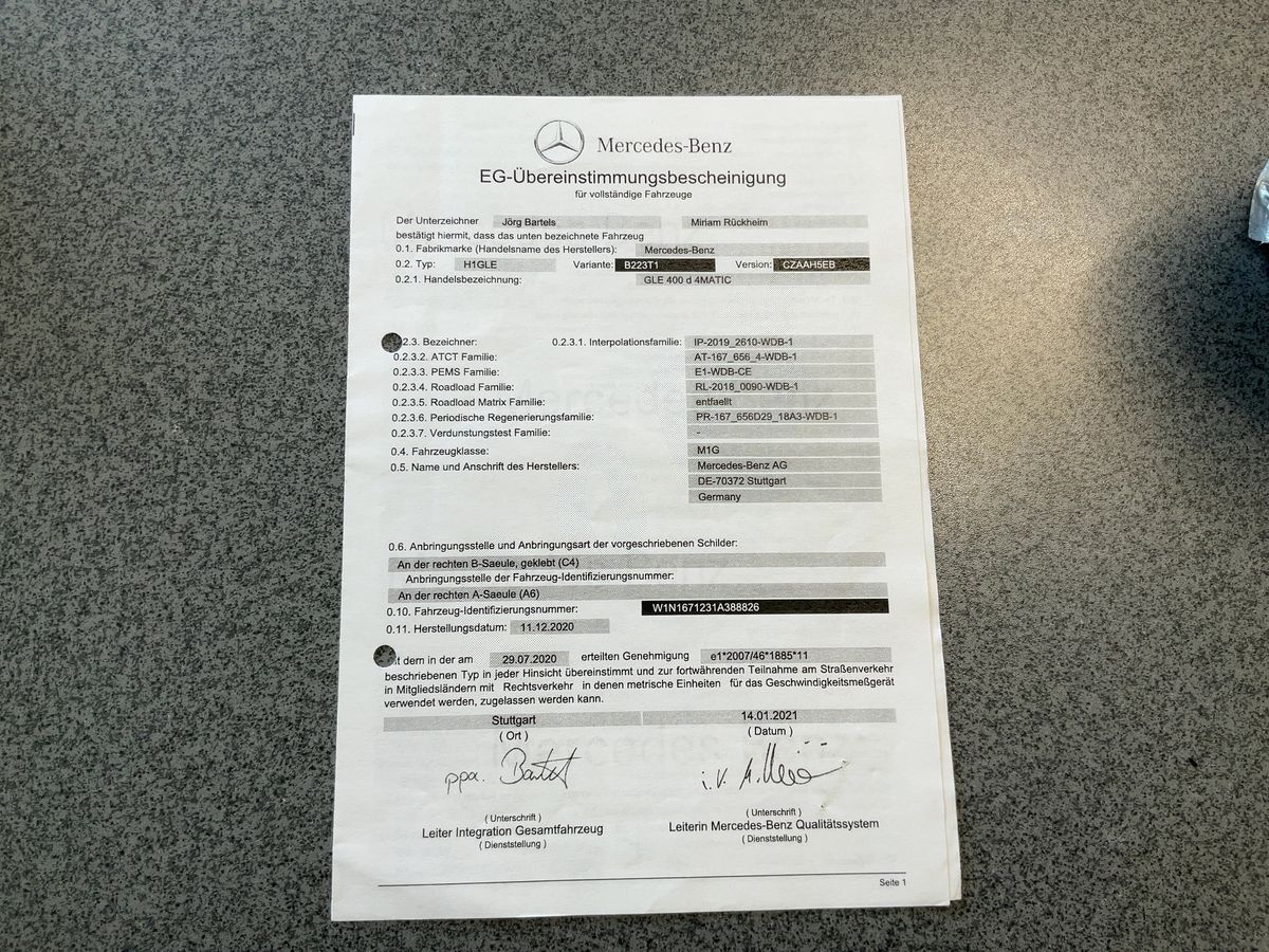 Mercedes-Benz GLE-Klasse d'occasion