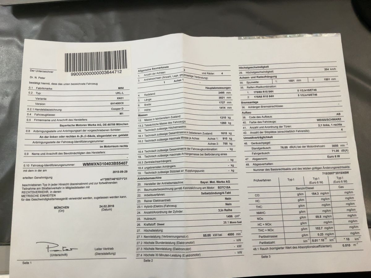 MINI Cooper d'occasion