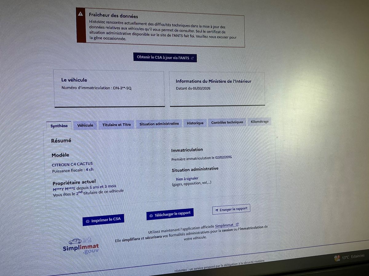 Citroen C4 d'occasion