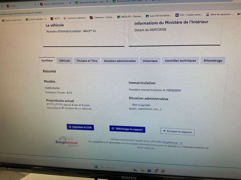 Ford Kuga 2.0 TDCi Titanium 2010 – снимка 6