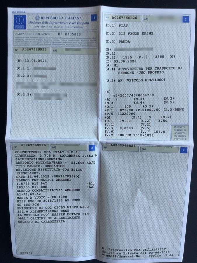Fiat Panda d'occasion