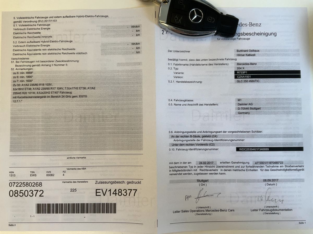 Mercedes-Benz GLC-Klasse d'occasion