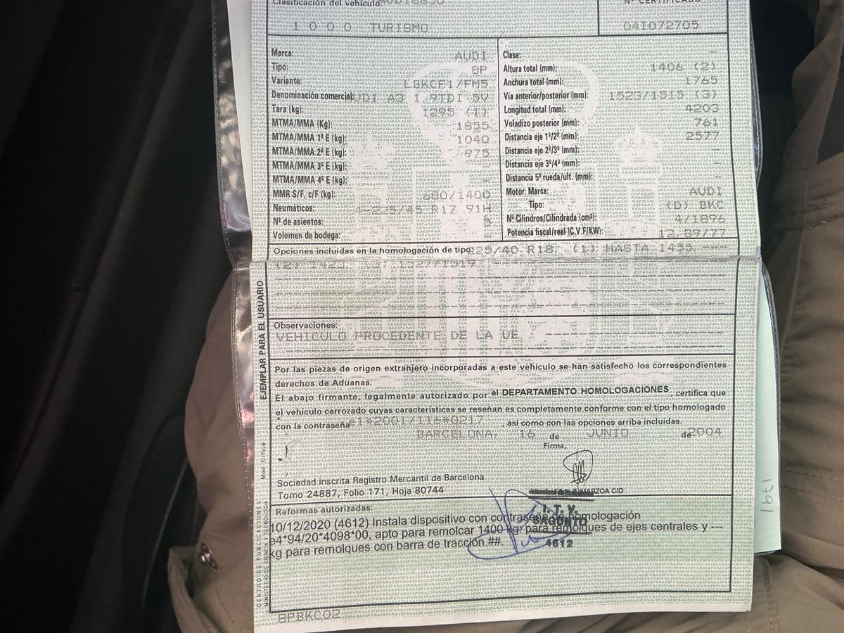 Audi A3 1.9 TDI Ambition