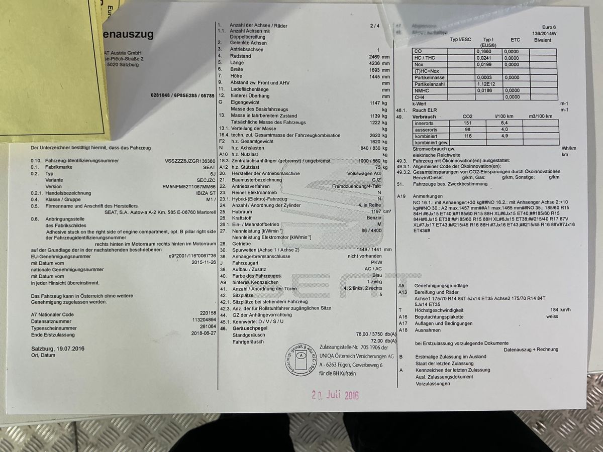 Seat Ibiza 1.2 TSI FR