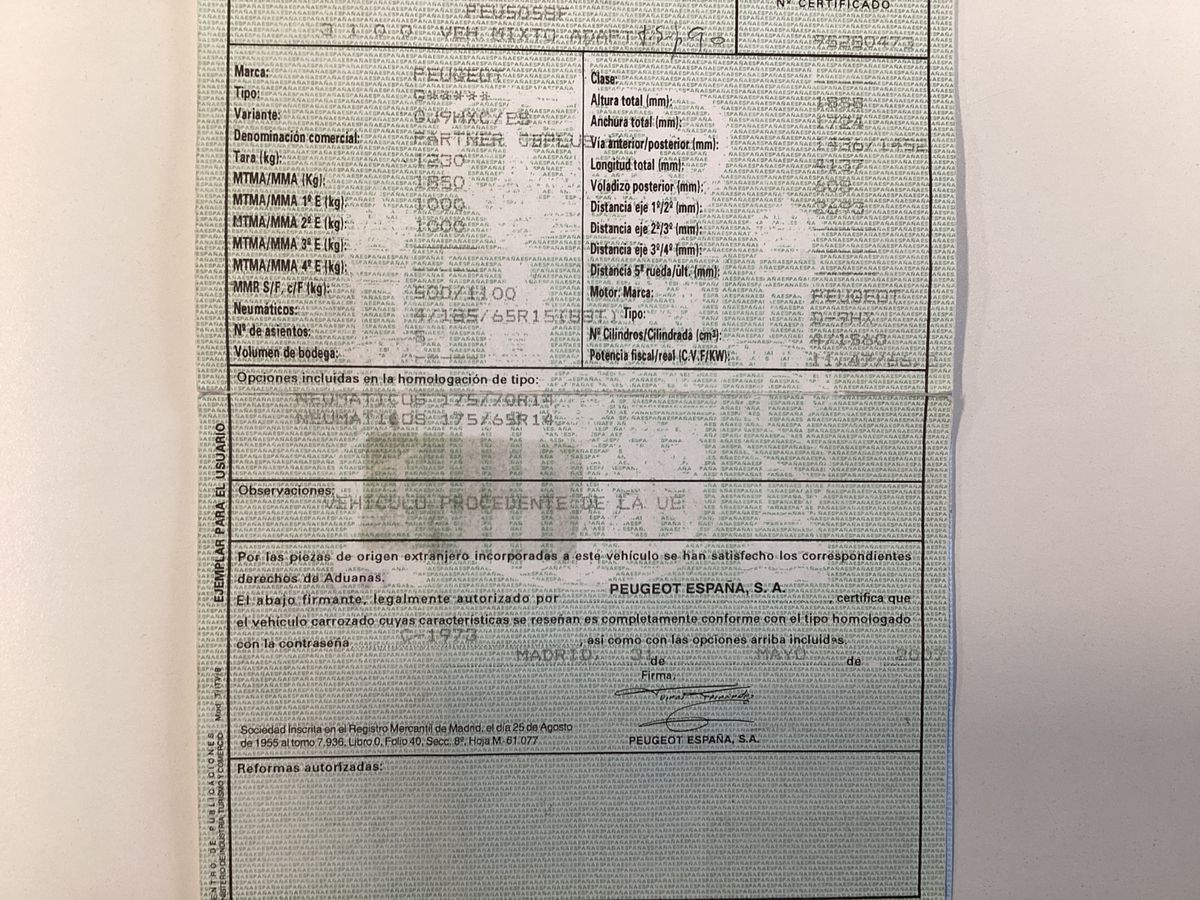 Peugeot Partner 1.6 HDi Combi Lee