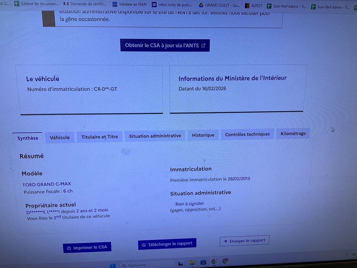 Ford Grand d'occasion