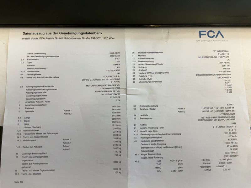 Fiat Ducato 2.3 JTD 150 2016 – снимка 21