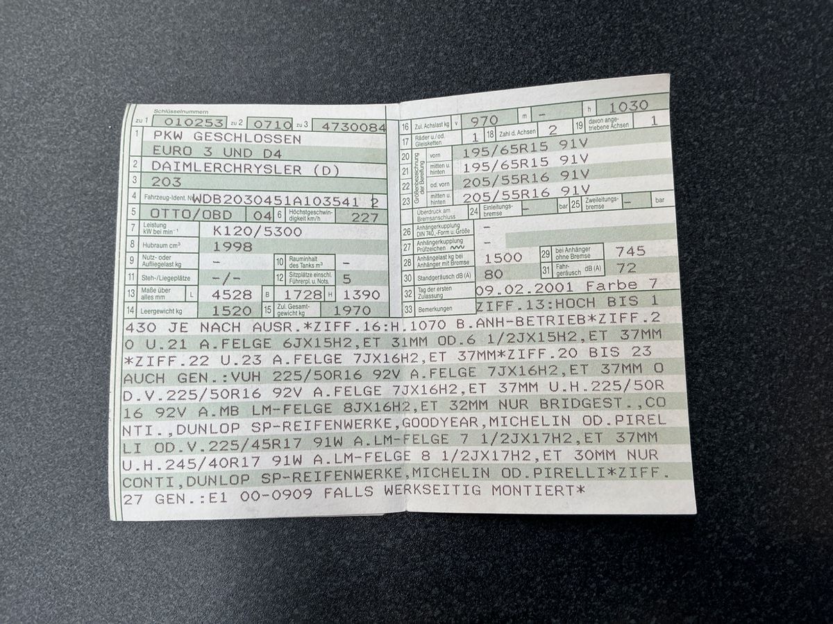 Mercedes-Benz C-Klasse d'occasion