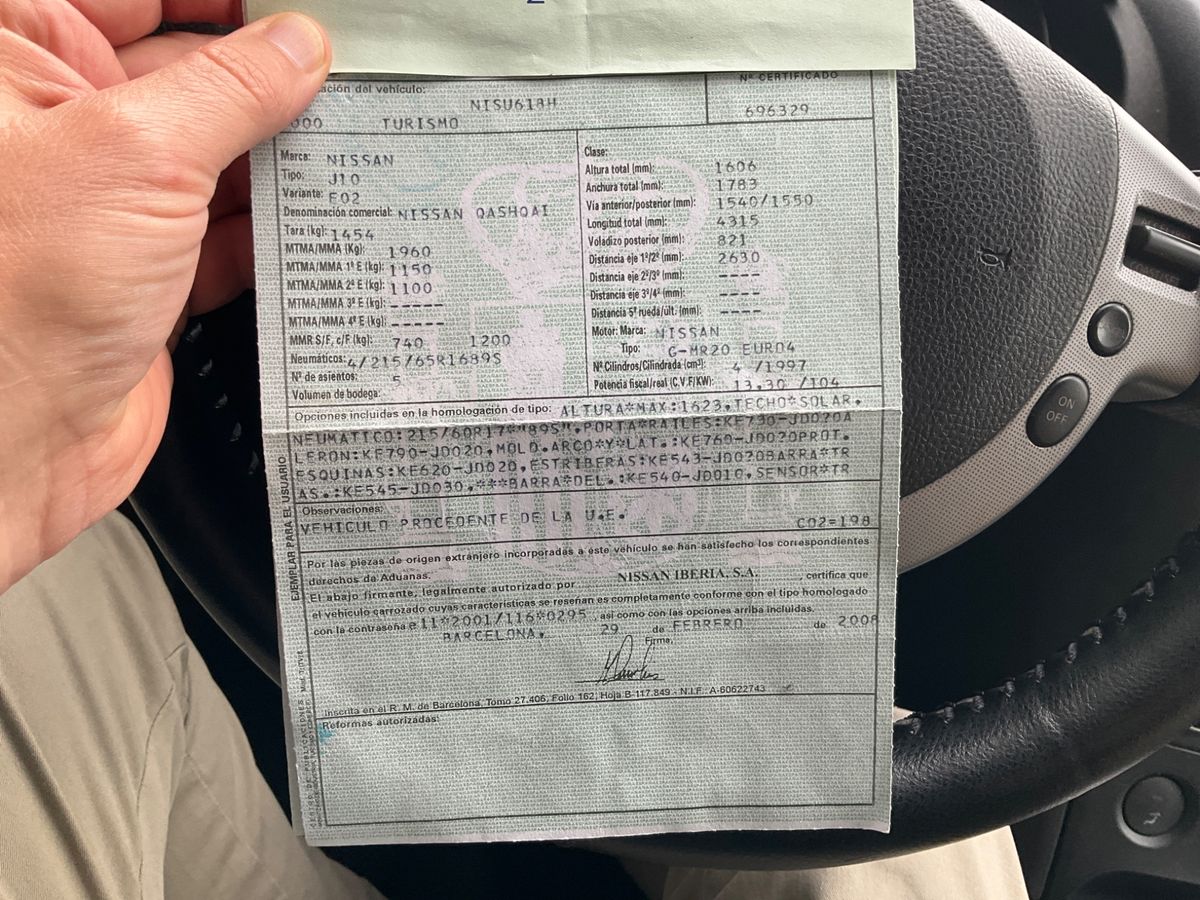 Nissan Qashqai 2.0 Acenta 4x4