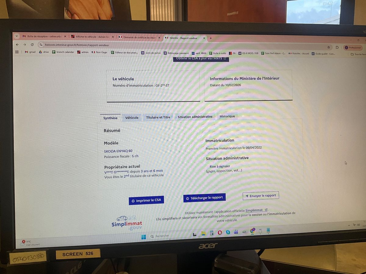 Skoda Enyaq d'occasion