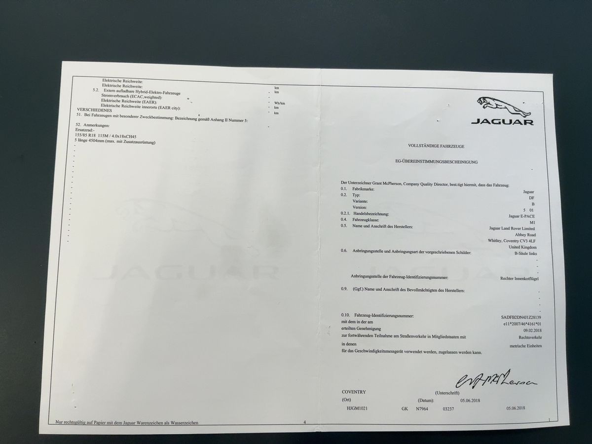 Jaguar E-Pace d'occasion