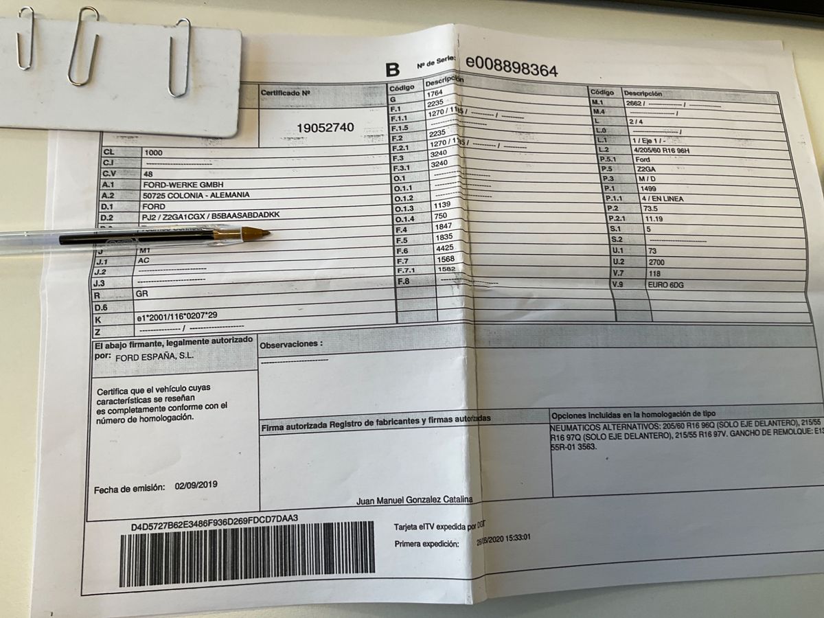 Ford Tourneo d'occasion