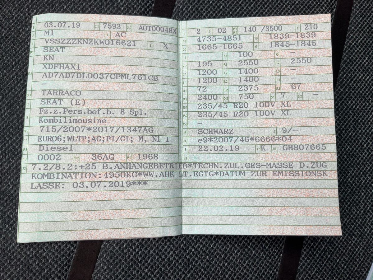 Seat Tarraco 2.0 TDI Xcellence 4Drive