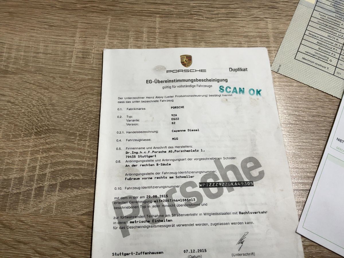 Porsche Cayenne d'occasion