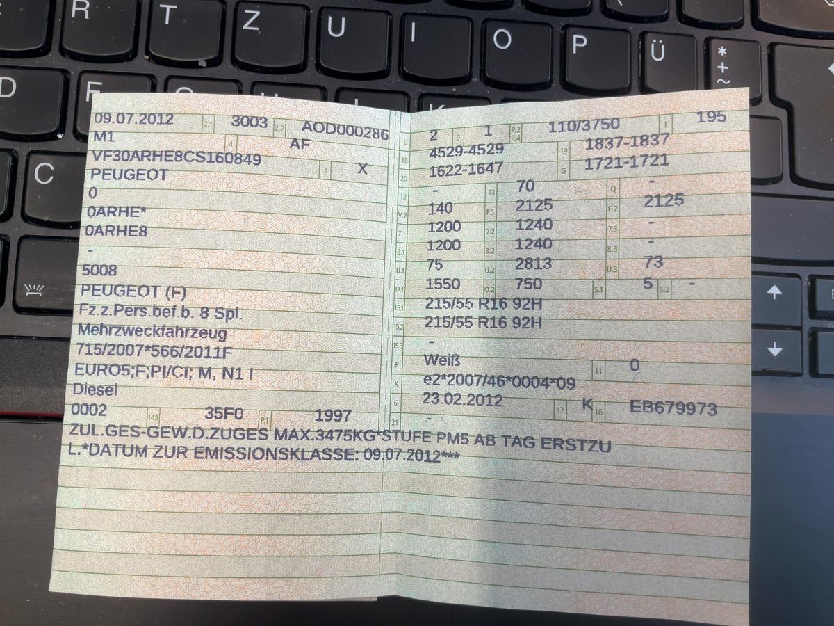 Peugeot 5008 d'occasion